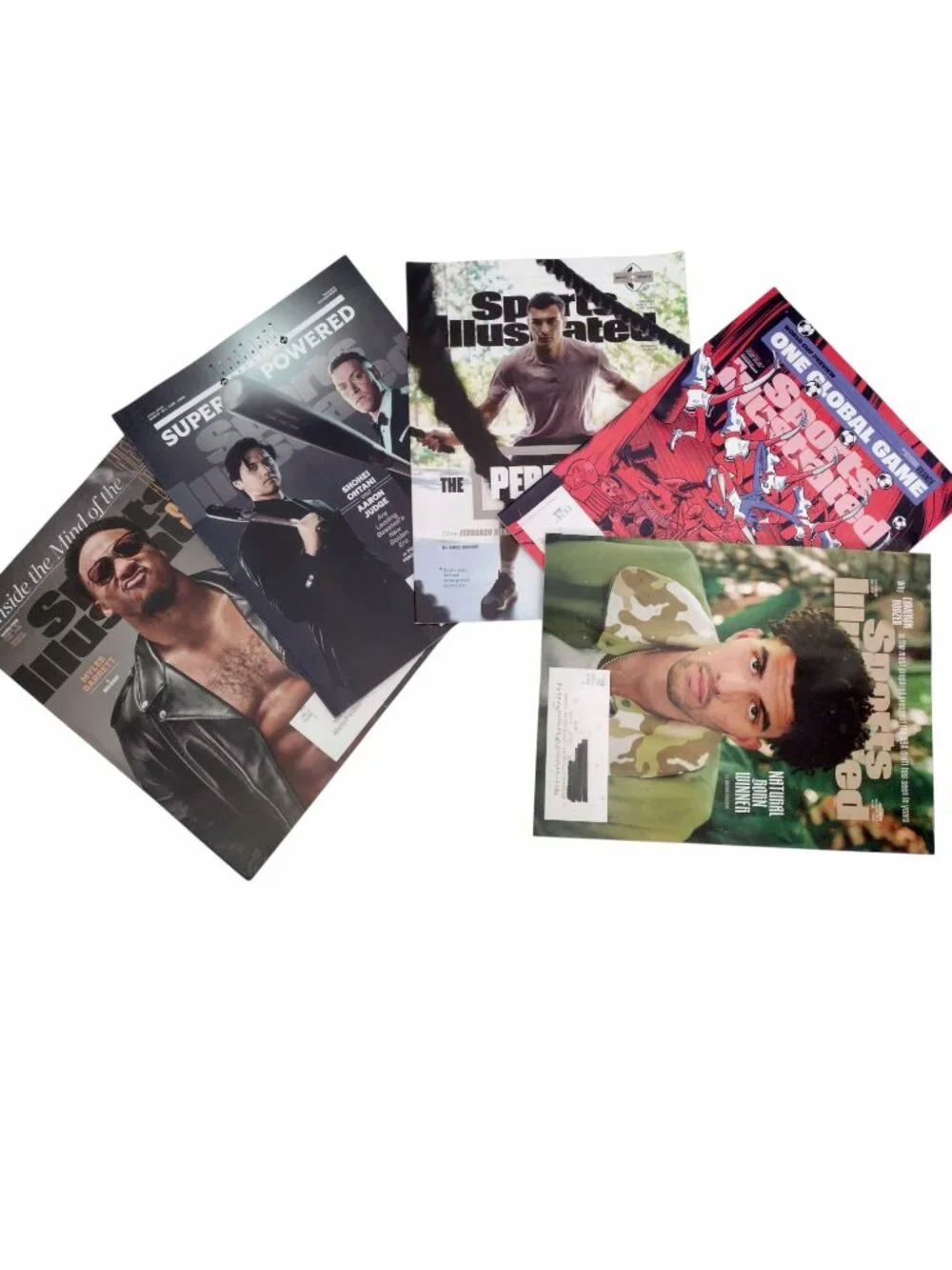 Sports Illustrated 5 Issue Bundle 2026 Ohtani, Myles Garret, Cameron Boozer